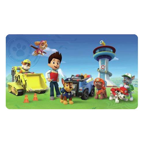 Paw Patrol Chair Rail Giant Ultra-Strippable Prepasted Mural